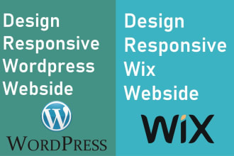 do  wix and wordpress website development for amazon fba wholesale website