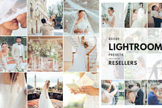 create unique lightroom preset packs for reselling