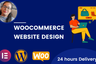 design highly converting wordpress woocommerce website