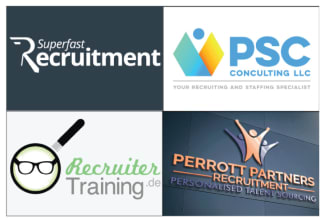 design unique recruitment, staffing, training and talent logo