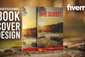 design stunning book cover, ebook, or audiobook cover