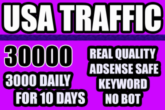 send real visitors, targeted web traffic