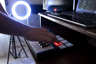 make the beat or midi drums for your song