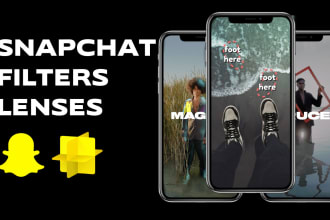 make snapchat filters and lenses on lens studio