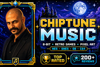 compose or arrange 8 bit chiptune music