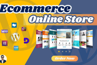 build an ecommerce website online store with woocommerce