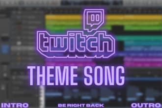 make your twitch channel theme song