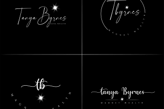 do signature and photography signature logo design