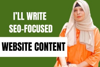 be your writer, SEO website content, article and blogpost