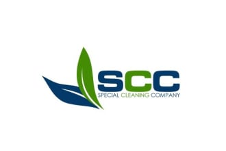 create modern clean house, janitorial or commercial cleaning logo
