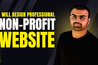 create responsive wordpress non profit website with elementor
