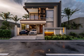 design and render exterior, interior