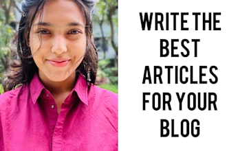 write the best articles for your blog