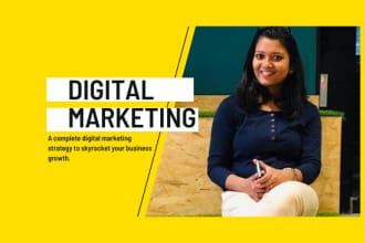 help you build a customer oriented digital marketing plan