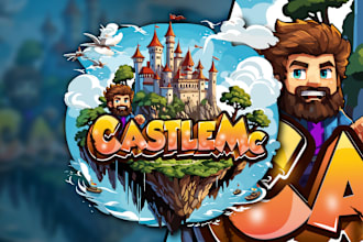 craft custom minecraft server logo design and roblox game