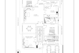 draw your architectural floor plans in autocad