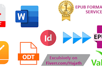 epub format conversion that will accept by all retailers