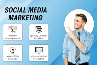 social media marketing manager weekly monthly