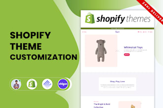 customize shopify theme and design your shopify store