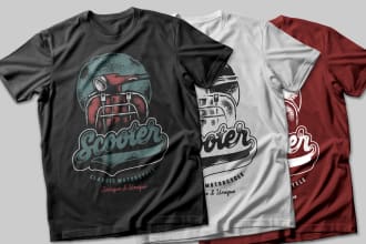 do graphic t shirt design, streetwear, typography and sublimation design