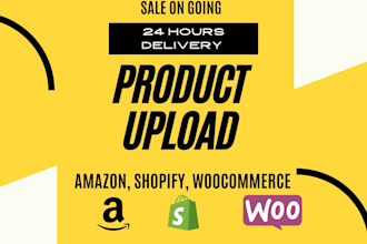 do 100 product research and woocommerce product upload