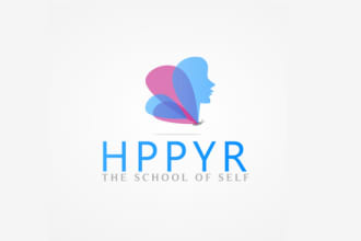 design spa, massage and yoga logo with creative thinking