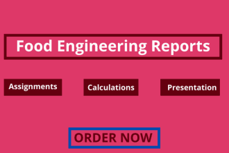 make food engineering reports and assignments
