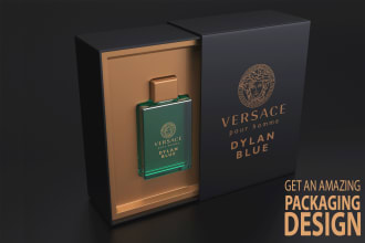 do product packaging design, box design, and logo mockup