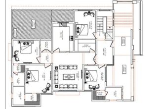 do autocad drafting, drawings, 2d and 3d floor plan
