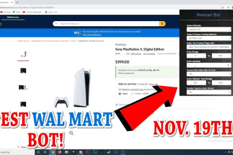 create a walmart bot