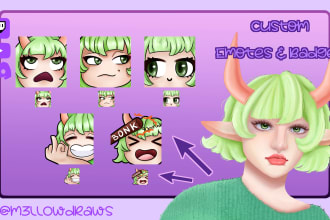 draw custom emotes for twitch, discord, etc