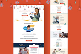 design a conversion optimized landing page and code in unbounce