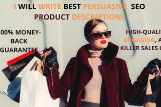 write best persuasive SEO product description
