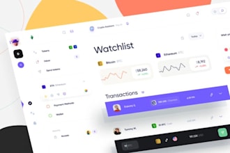 develop crypto wallet app, exchange website, blockchain app