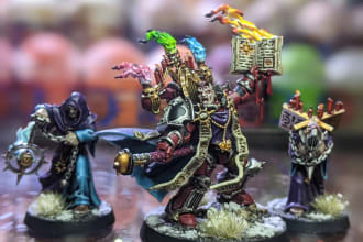 paint your warhammer and board game miniatures