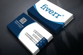 do modern unique and professional business cards and stationery design