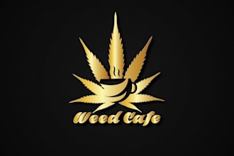 design creative medical cannabis weed marijuana hemp cbd oil logo