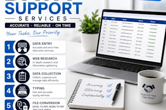 data entry and book keeping