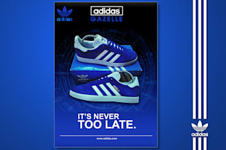 create fashion, product ad poster, advertisement, social media ads, banners