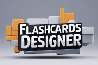 design printable flashcards of many types