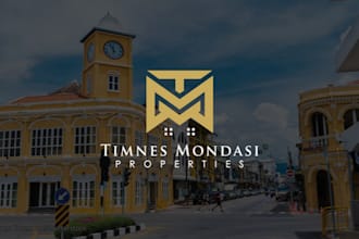 do uniqe modern minimalist business logo design