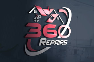 do professional 3d, modern business logo design