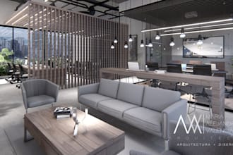 do render of your office or workspace