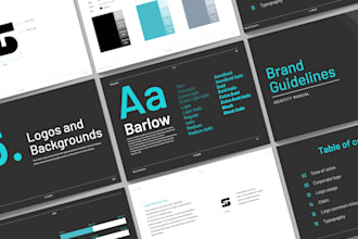 Big Deals!  create a set of brand guidelines for your business