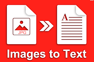 accurately extract all text from photos, images, scan file