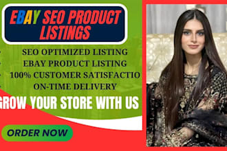 do ebay product listing, SEO ebay listing, ebay lister, cross listing