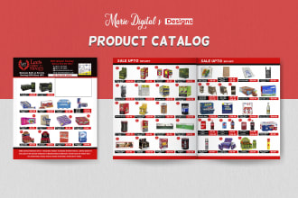 design product catalog, brochure, newsletter
