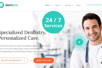 design or redesign a responsive creative wordpress website