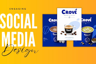 design engaging social media posts designs