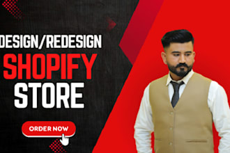 design, redesign shopify store, shopify dropshipping store, shopify website